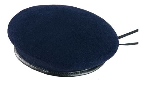 boina azul marinho militar